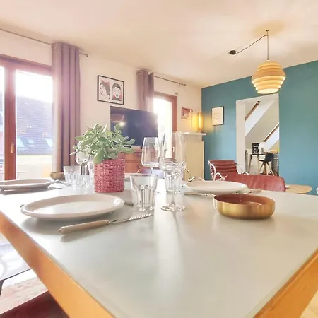 Dolce - Private Balcony - Parking Colmar
