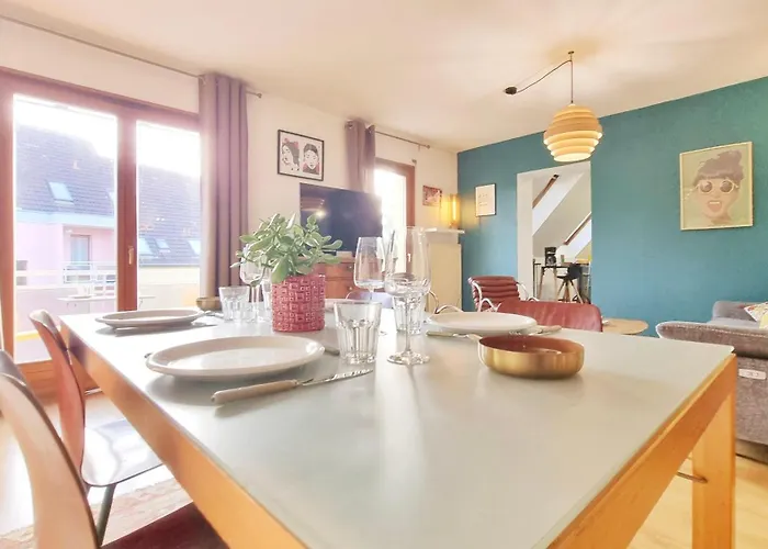 Dolce - Private Balcony - Parking Colmar